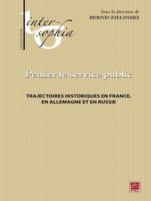 cover image of Penser le service public